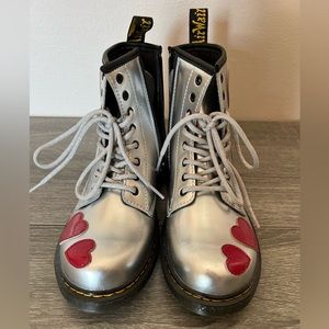 Girls Heart Dr. Martens Boots